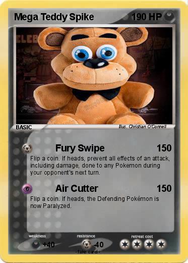 Pokemon Mega Teddy Spike