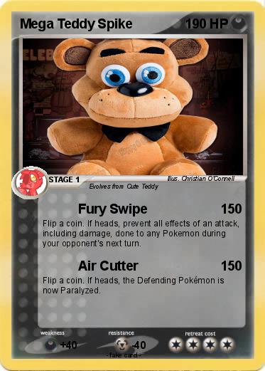 Pokemon Mega Teddy Spike
