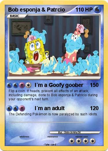 Pokemon Bob esponja & Patrcio