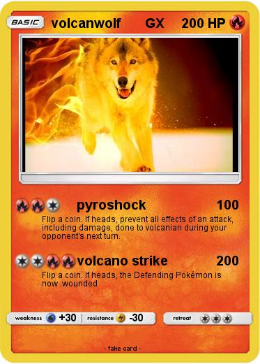 Pokemon volcanwolf       GX