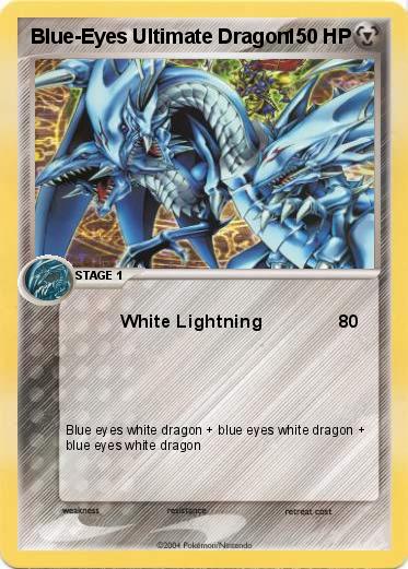Pokemon Blue-Eyes Ultimate Dragon
