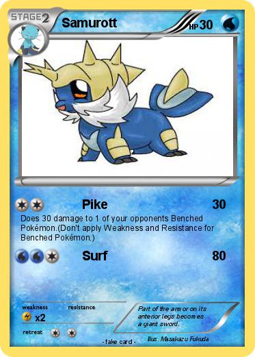 Pokemon Samurott