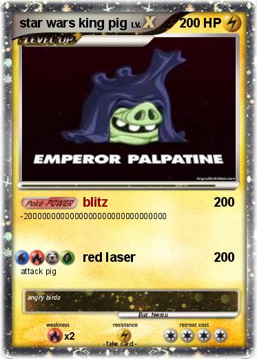 Pokemon star wars king pig
