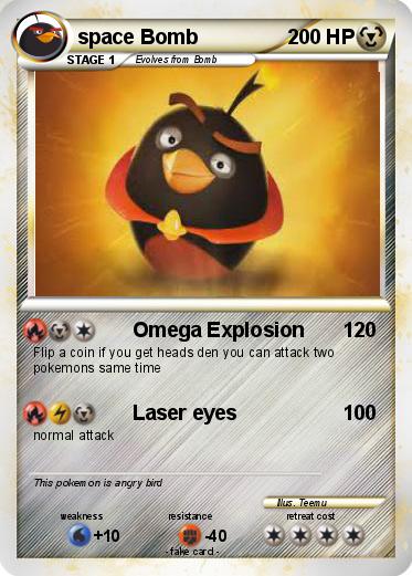 Pokemon space Bomb