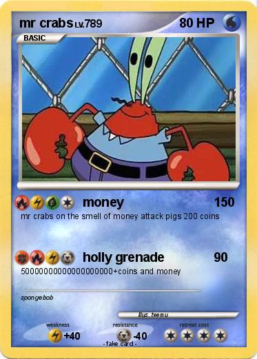 Pokemon mr crabs