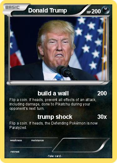 Pokemon Donald Trump