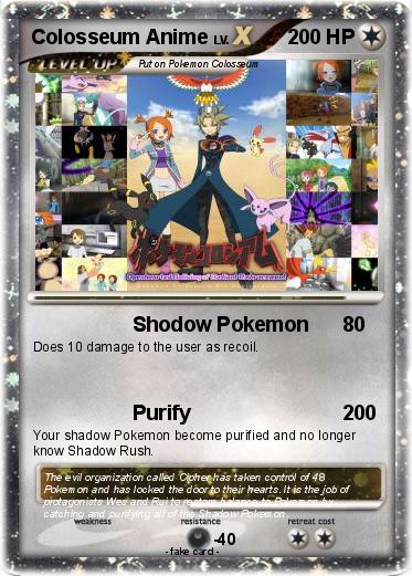 Pokemon Colosseum Anime
