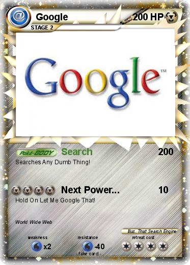 Pokemon Google