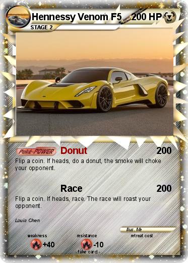 Pokemon Hennessy Venom F5