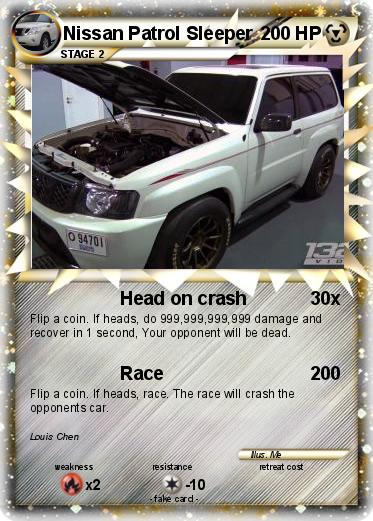 Pokemon Nissan Patrol Sleeper