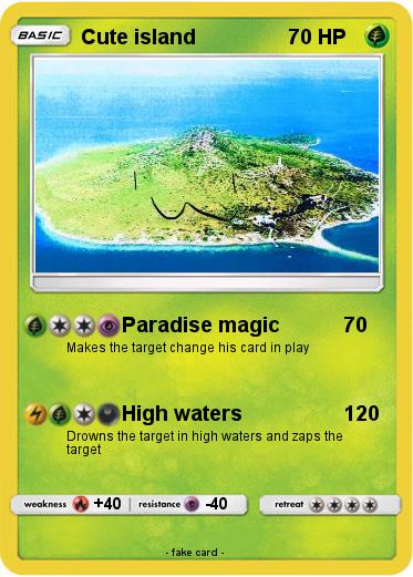 Pokemon Cute island