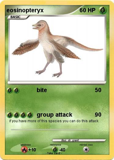 Pokemon eosinopteryx