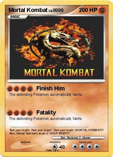 Pokemon Mortal Kombat