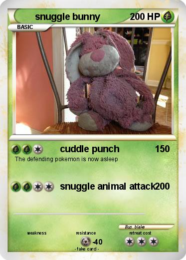 Pokemon snuggle bunny