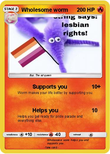 Pokemon Wholesome worm