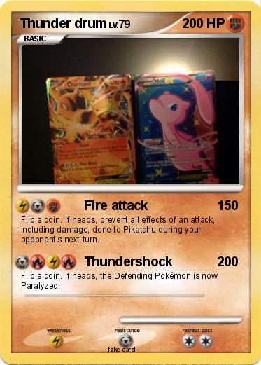 Pokemon Thunder drum