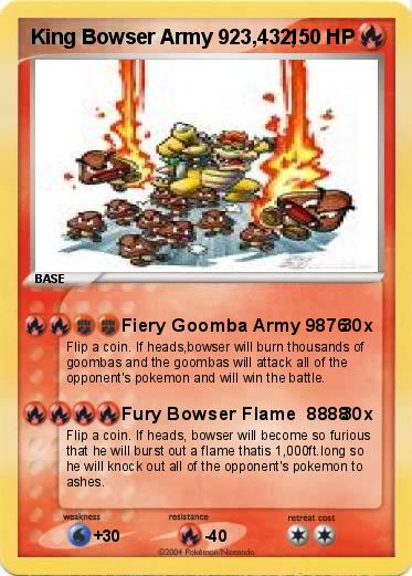 Pokemon King Bowser Army 923,432,