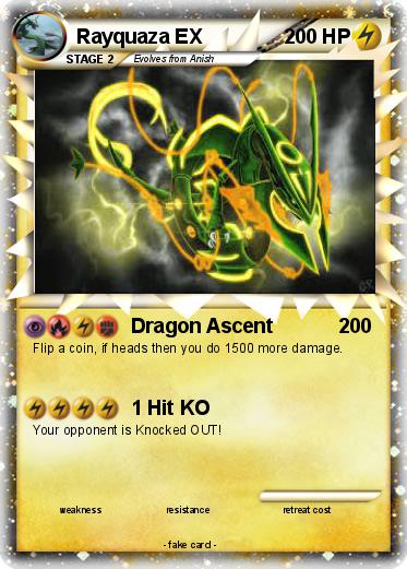 Pokemon Rayquaza EX