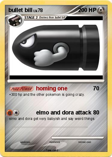 Pokemon bullet bill