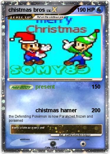 Pokemon chistmas bros