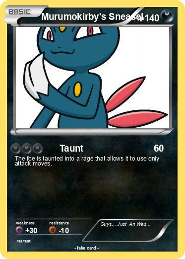 Pokemon Murumokirby's Sneasel