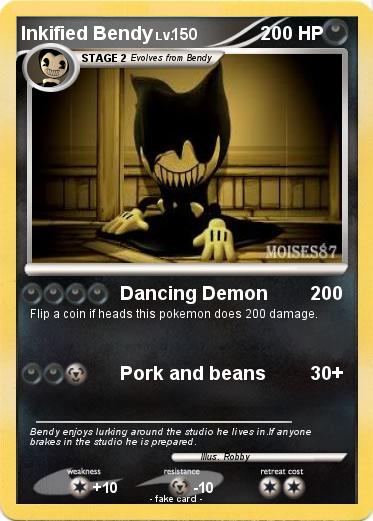 Pokemon Inkified Bendy