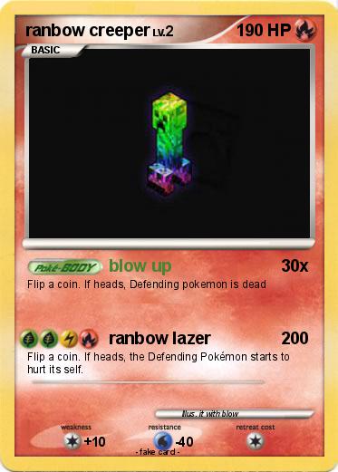 Pokemon ranbow creeper