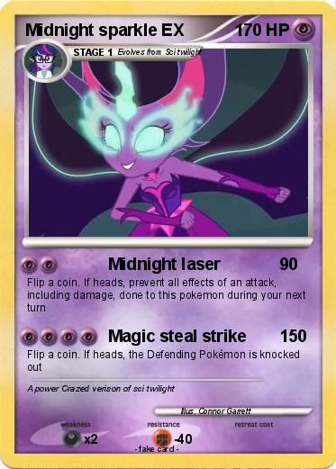 Pokemon Midnight sparkle EX