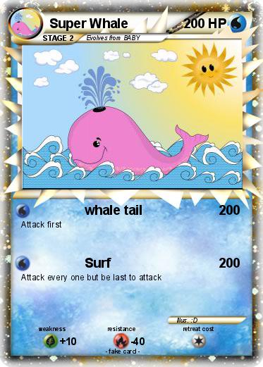 Pokemon Super Whale