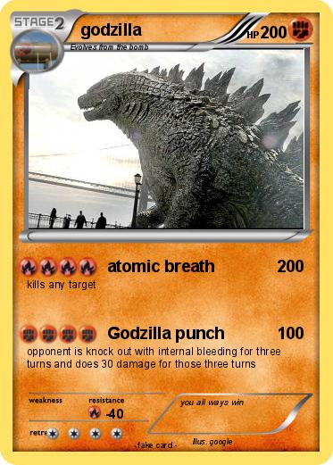 Pokemon godzilla
