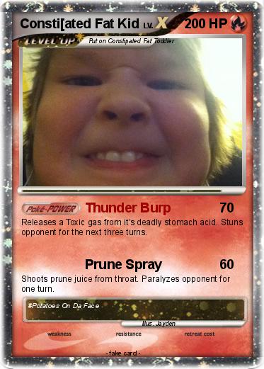 Pokemon Consti[ated Fat Kid