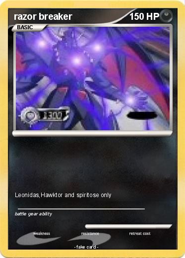 Pokemon razor breaker