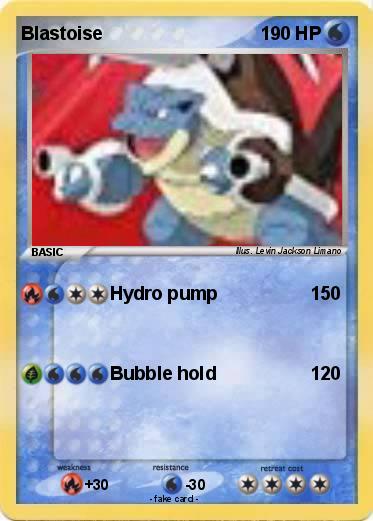 Pokemon Blastoise
