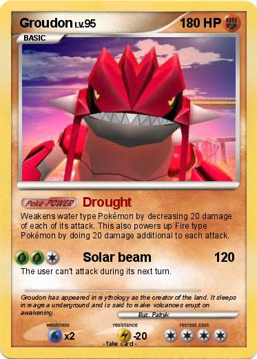 Pokemon Groudon