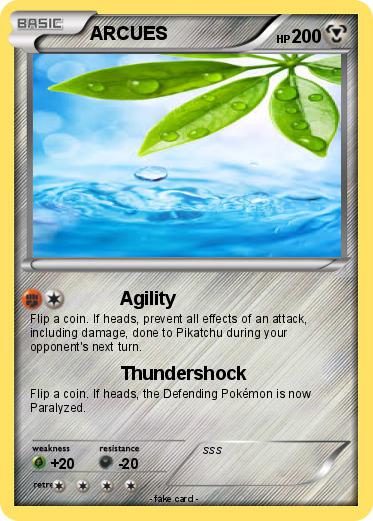 Pokemon ARCUES