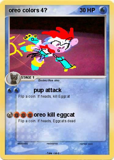 Pokemon oreo colors 4?