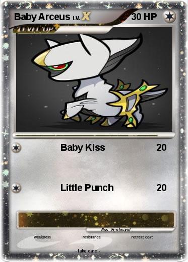 Pokemon Baby Arceus