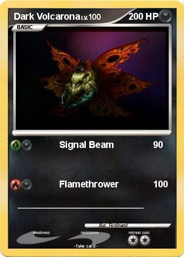 Pokemon Dark Volcarona