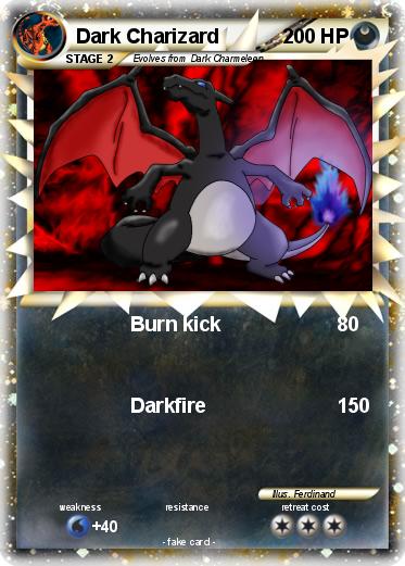 Pokemon Dark Charizard