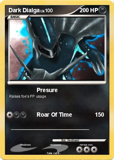 Pokemon Dark Dialga