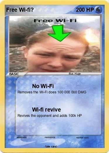 Pokemon Free Wi-fi?