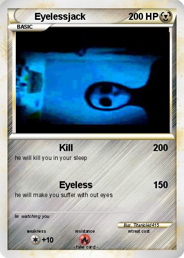 Pokemon Eyelessjack