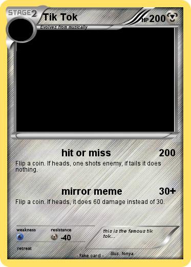 Pokemon Tik Tok
