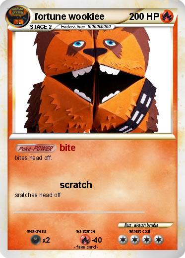 Pokemon fortune wookiee
