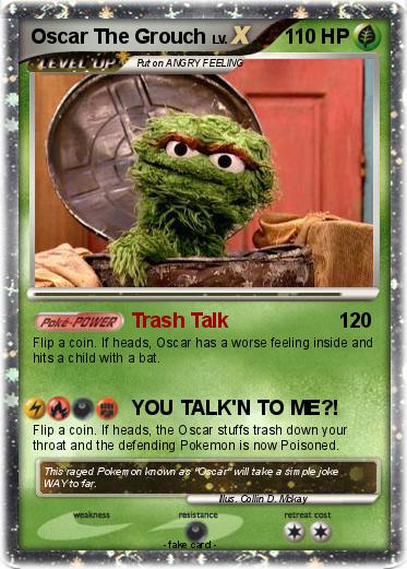 Pokemon Oscar The Grouch