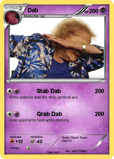 Pokemon Dab