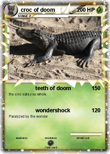 Pokemon croc of doom