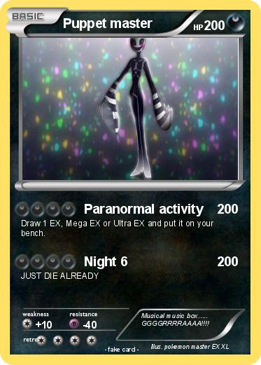 Pokemon Puppet master