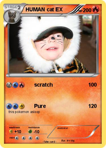 Pokemon HUMAN cat EX