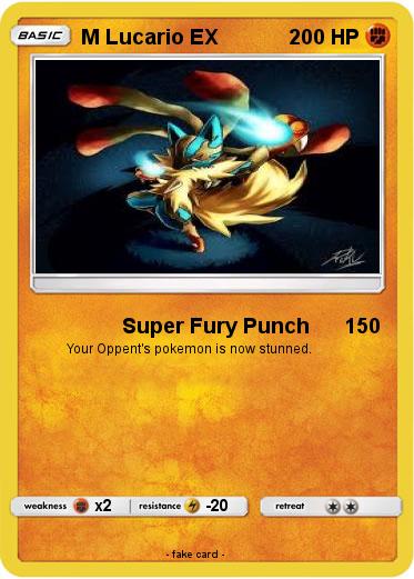Pokemon M Lucario EX